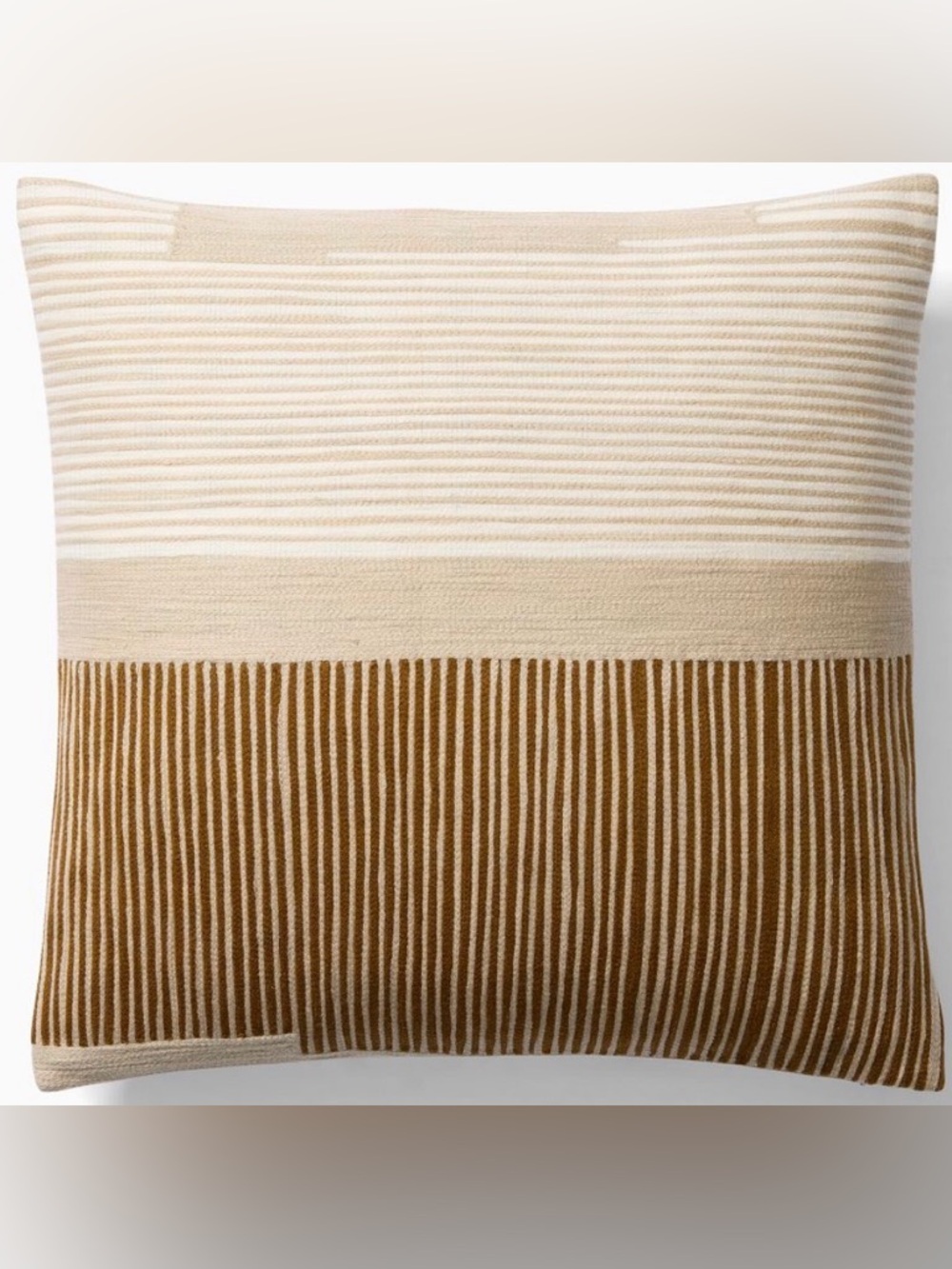 West Elm Crewel Durban Pillow Cover